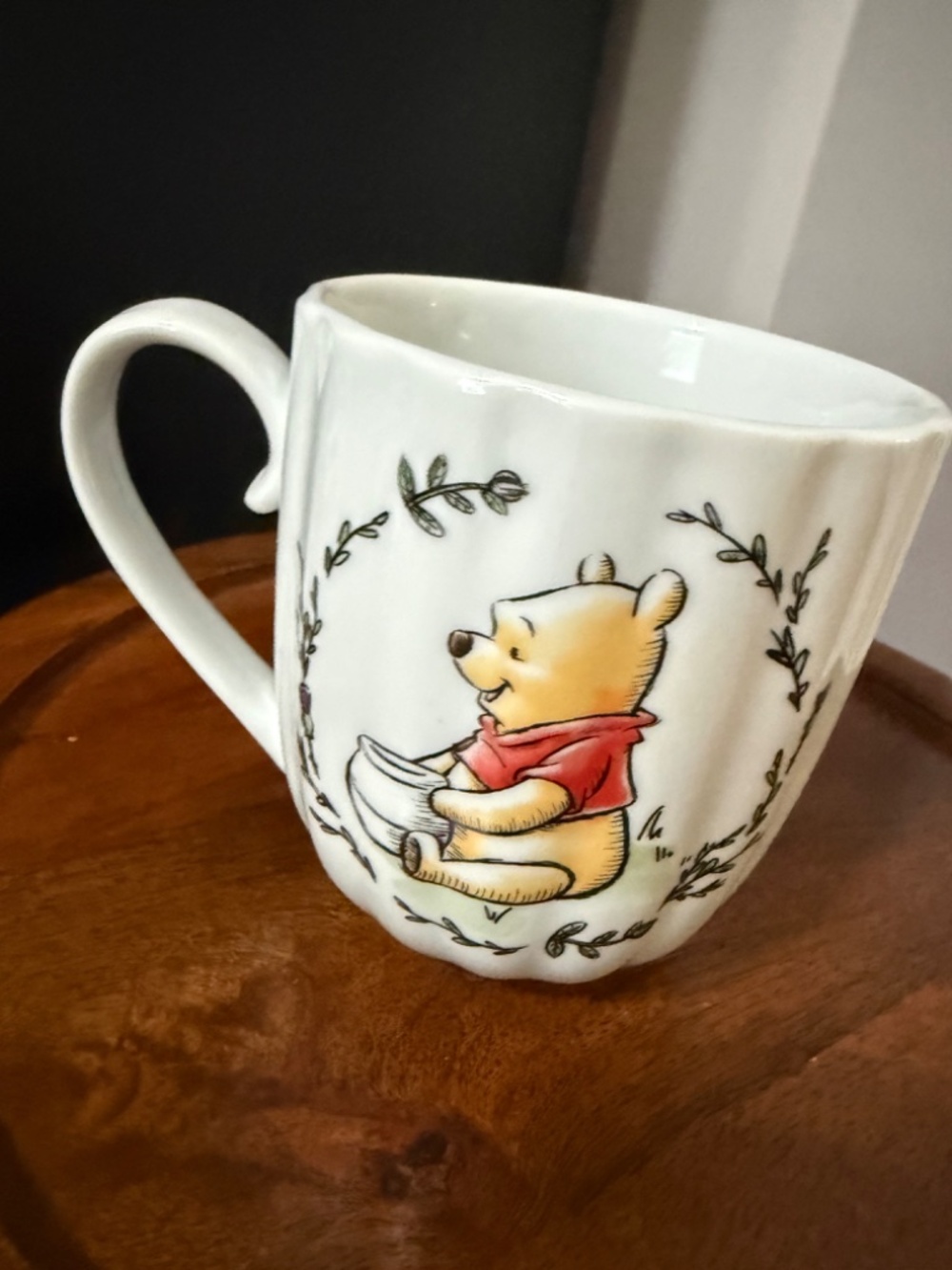 Disney Winnie the Pooh Piglet Mug Zrike Brands Floral Cottagecore Ceramic NEW